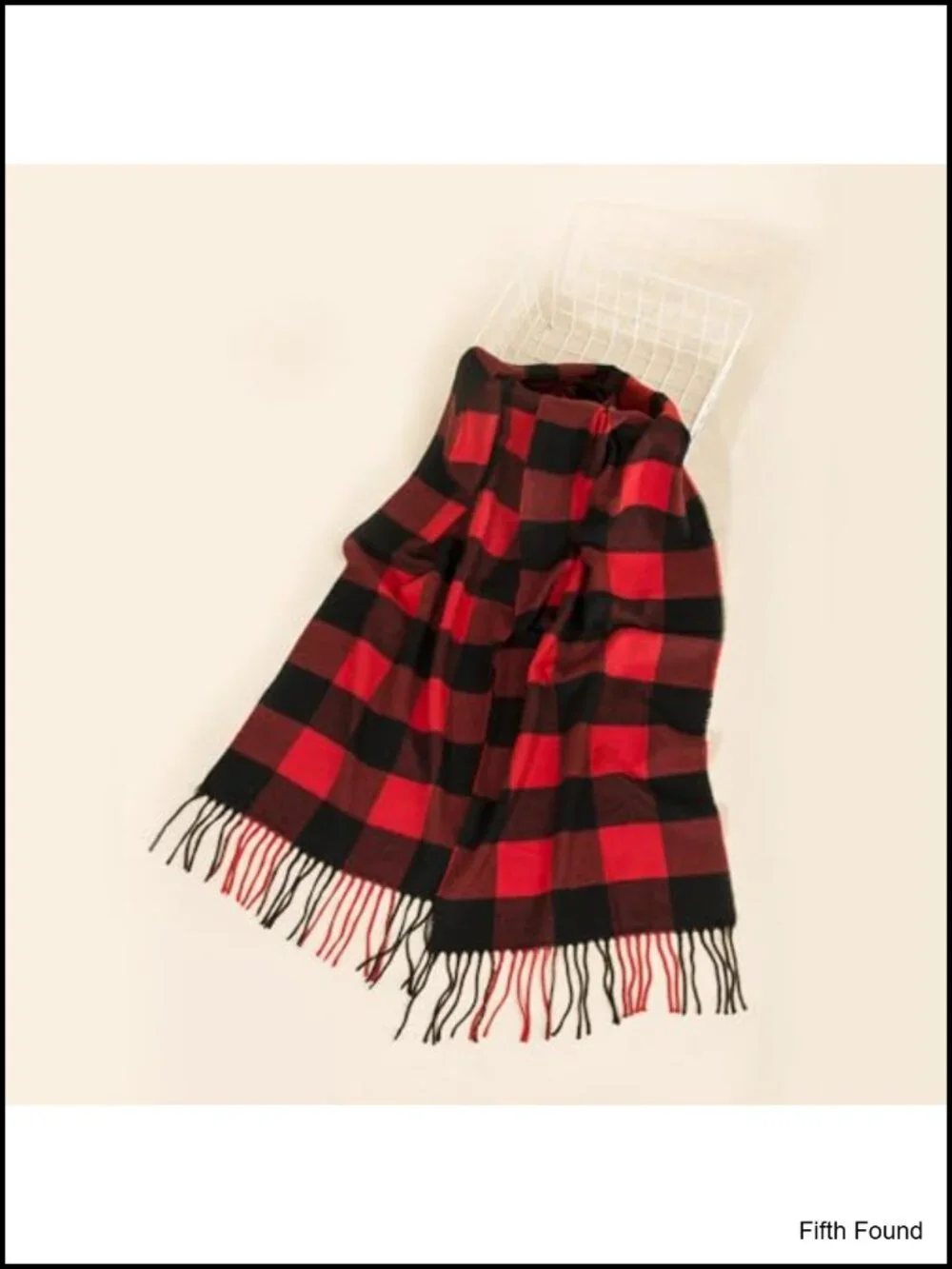 Women Men Classic Plaid Winter Scarf Soft Warm Cold Weather Scarf